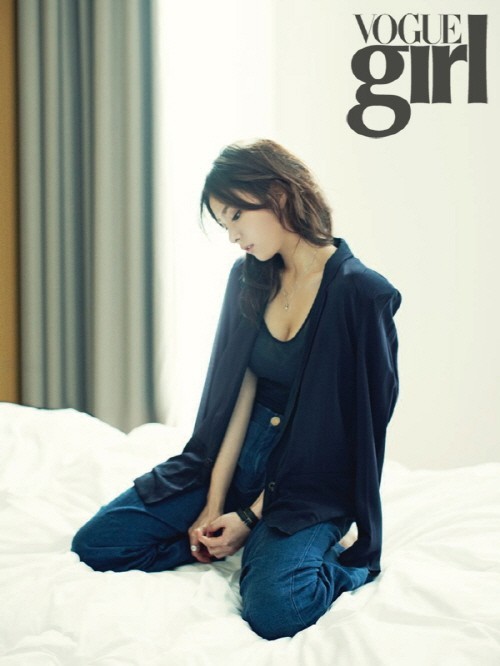 Gambar Foto Shin Se Kyung di Majalah Vogue Girl