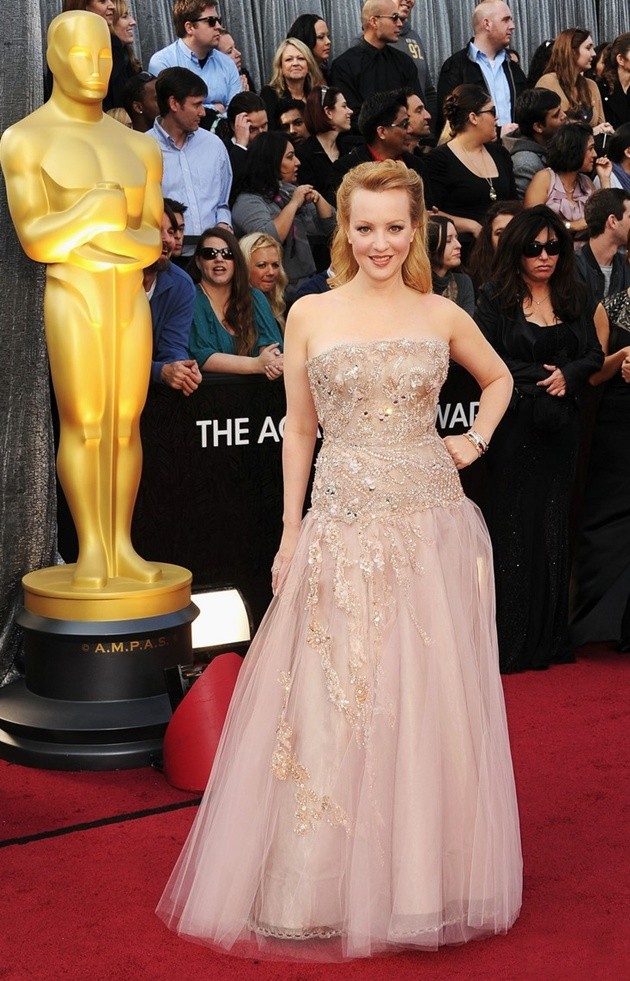 Gambar Foto Wendi McLendon-Covey di Red Carpet Oscar 2012