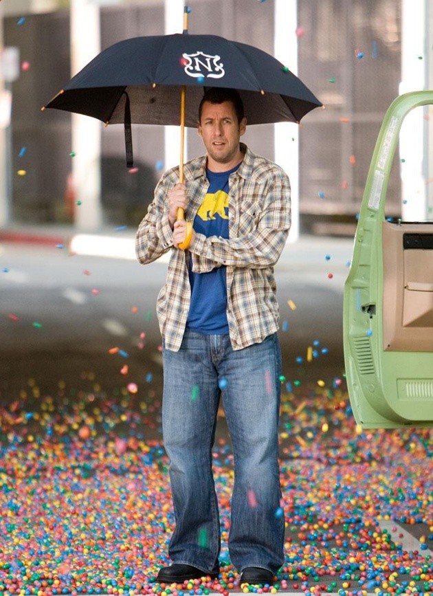 Gambar Foto Adam Sandler dalam Film Bedtime Stories