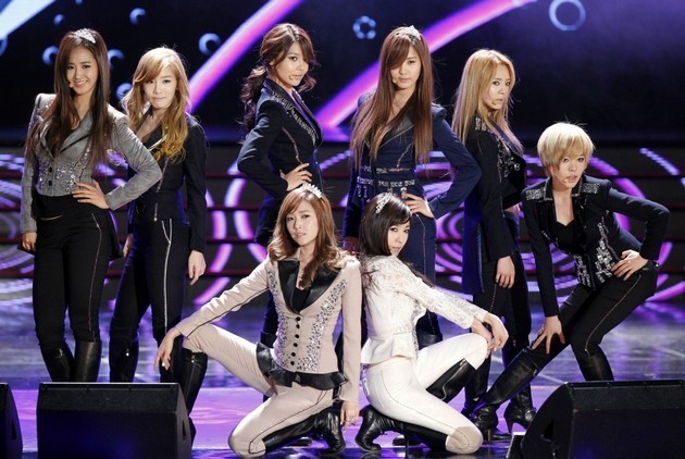 Gambar Foto Aksi Girls' Generation di KBS Music Bank Korea