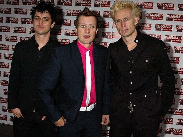 Gambar Foto Green Day di Acara Kerrang Awards