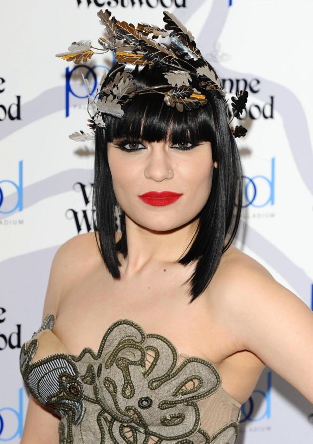 Gambar Foto Jessie J di London Fashion Week 2011