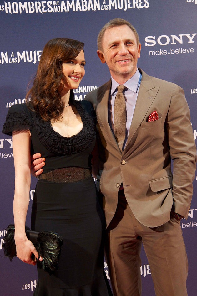 Gambar Foto Daniel Craig dan Rachel Weisz di Premiere 'The Girl with the Dragon Tattoo'