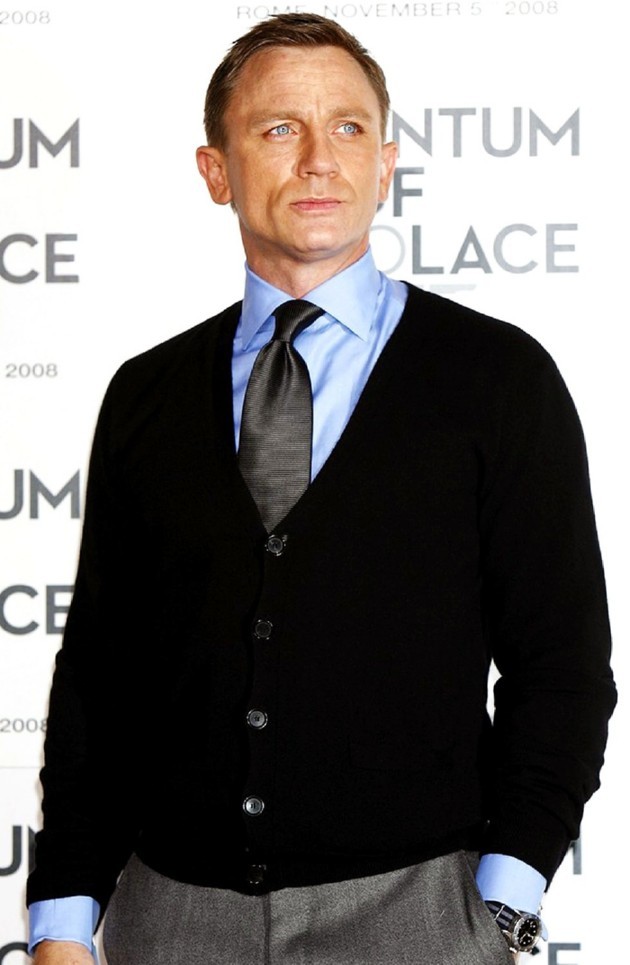 Gambar Foto Daniel Craig di Premiere 'Quantum of Solace'