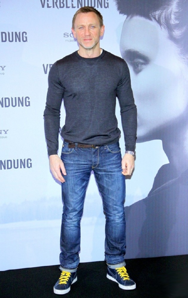 Gambar Foto Daniel Craig di Premiere 'The Girl with the Dragon Tattoo'