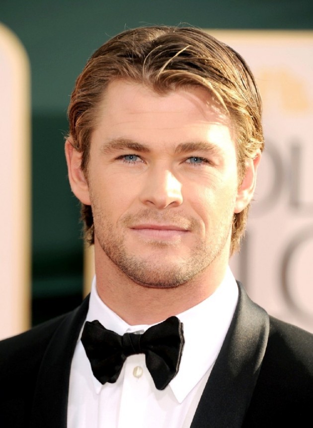 Gambar Foto Chris Hemsworth di Golden Globe Awards 2011