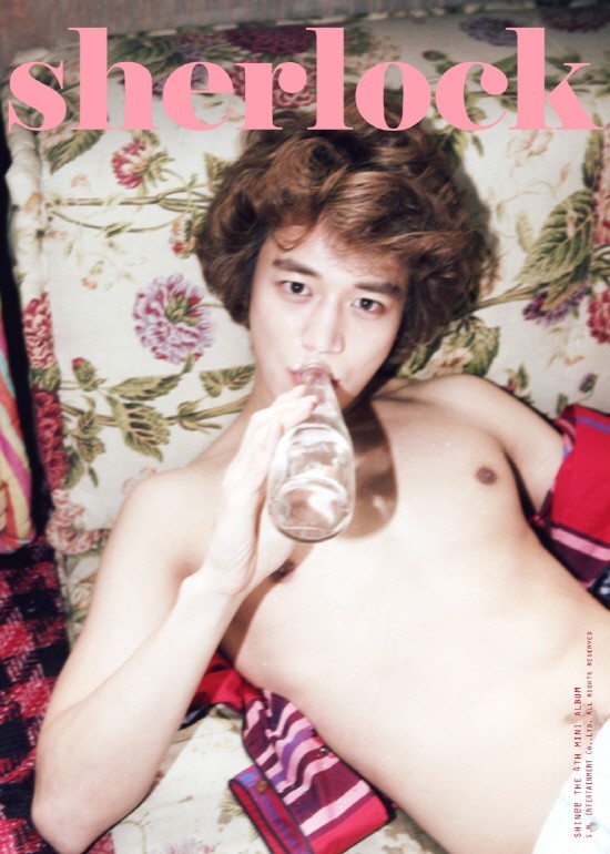 Gambar Foto Minho di Teaser Image Mini Album 'Sherlock'