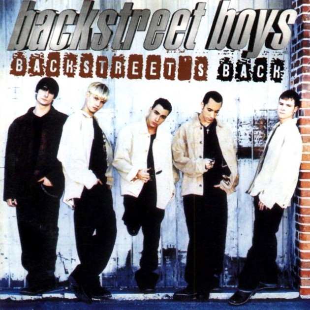 Gambar Foto Backstreet Boys di Cover 'Backstreet's Back' Tahun 1997