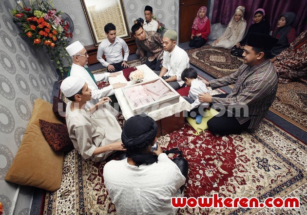 Gambar Foto Rachel Maryam dan Edo Dinikahkan oleh Habib Hud Al Athos