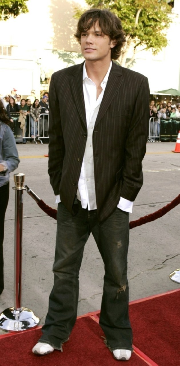 Gambar Foto Jared Padalecki di Premiere 'House of Wax'