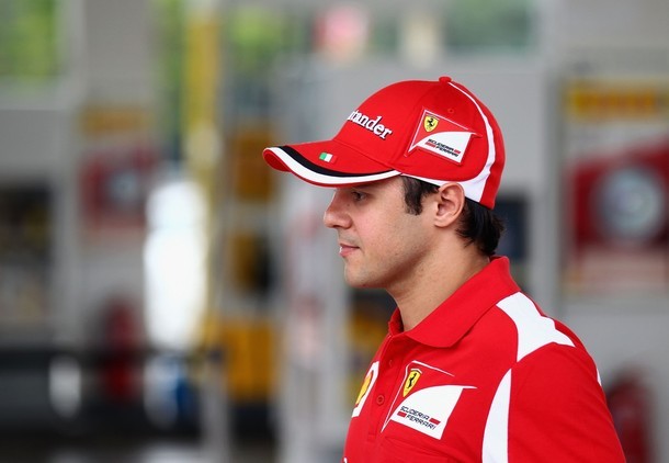 Gambar Foto Felipe Massa di Sirkuit Sepang dalam Acara 'The Malaysian Grand Prix'