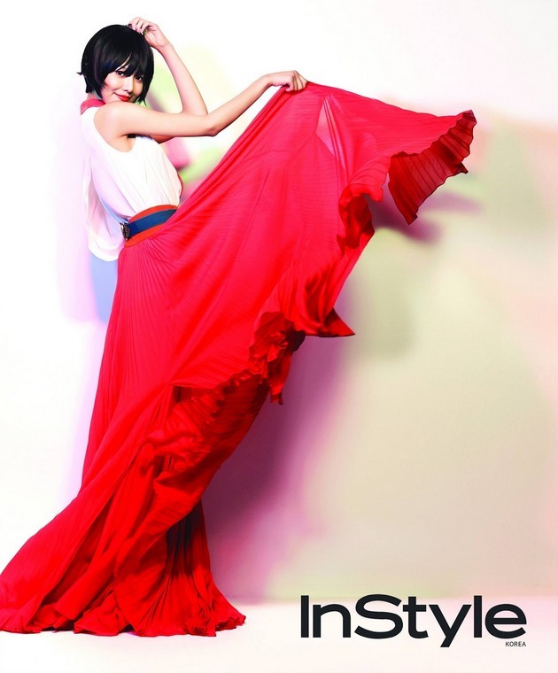 Gambar Foto Sooyoung di Majalah InStyle Korea edisi April 2012