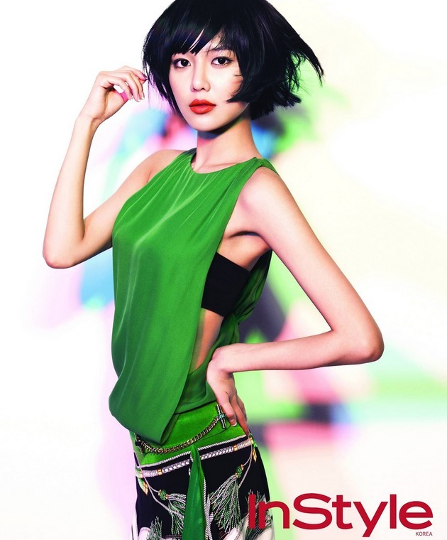Gambar Foto Sooyoung di Majalah InStyle Korea edisi April 2012