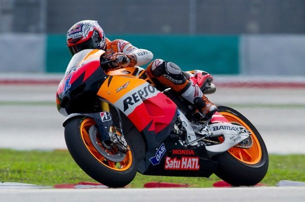 Gambar Foto Casey Stoner di Pre-Test MotoGP Hari-2