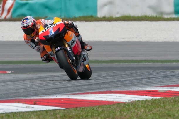 Gambar Foto Casey Stoner di Pre-Test MotoGP Hari-3