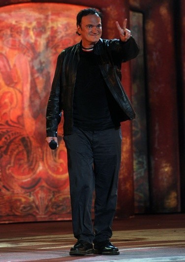 Gambar Foto Quentin Tarantino Saat di Scream 2011 yang Diadakan Oleh Spike TV