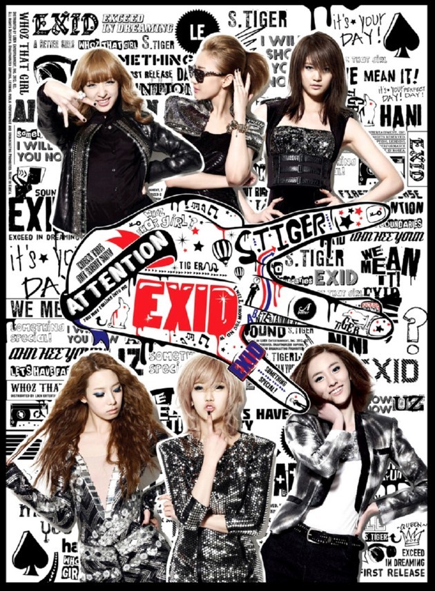 Gambar Foto EXID di Promote Cover untuk Single 'Holla'