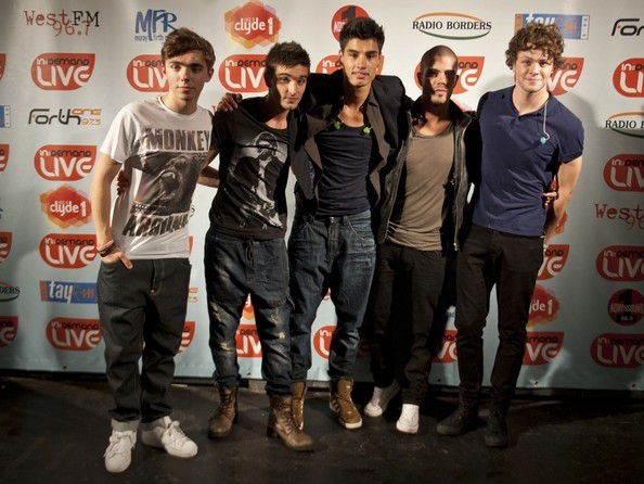 Gambar Foto The Wanted Berpose di Acara In:Demand Live