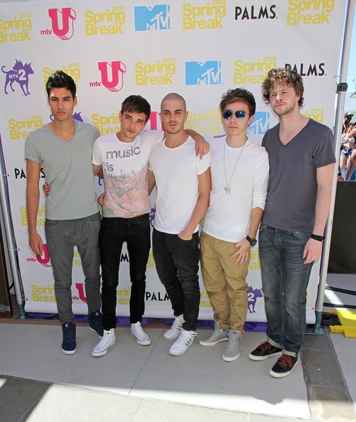 Gambar Foto The Wanted di MTV Spring Break 2012 Hari ke-2