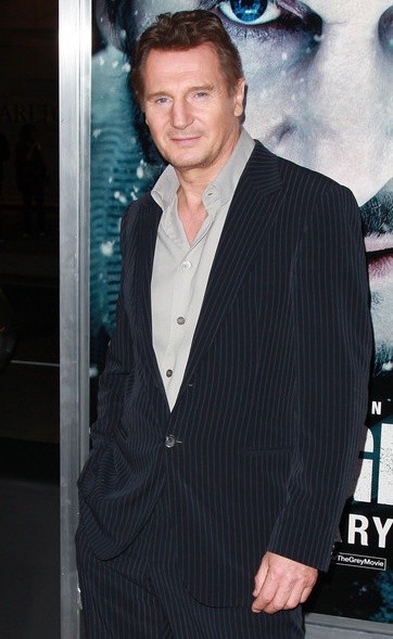 Gambar Foto Liam Neeson Saat Menghadiri Premier 'The Grey'