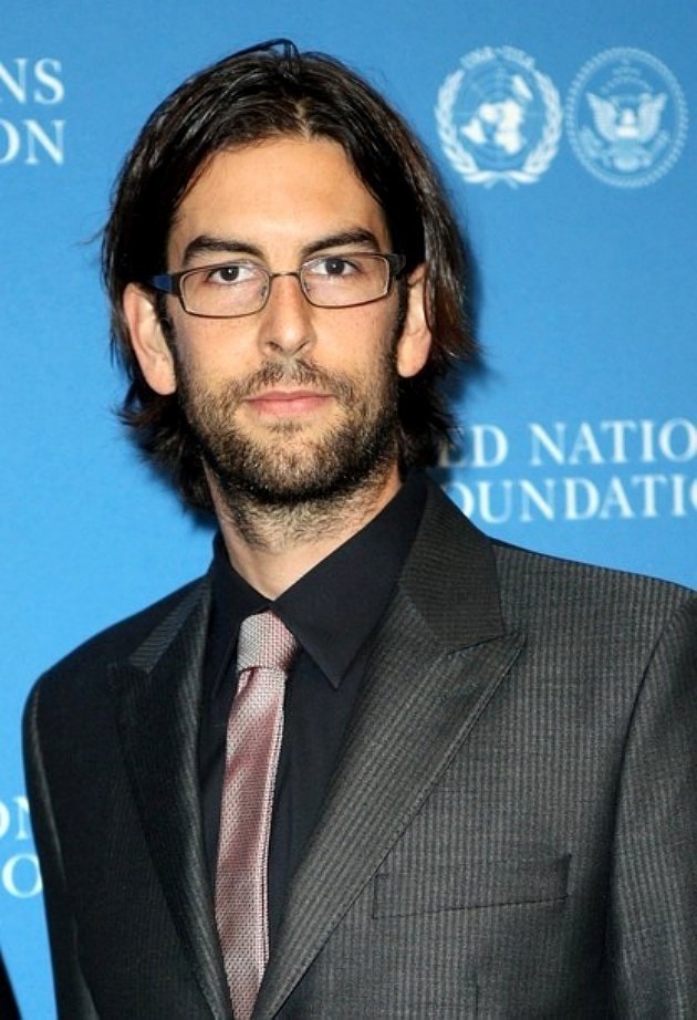 Gambar Foto Rob Bourdon dari Linkin Park di United Nations Foundation's Global Leadership