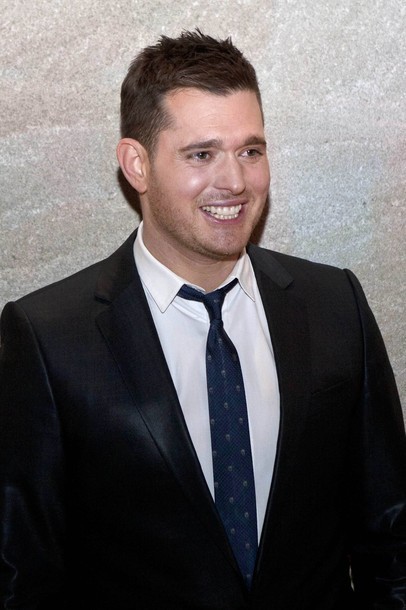 Gambar Foto Michael Buble di 'Christmas in Rockefeller Center' Lighting Party