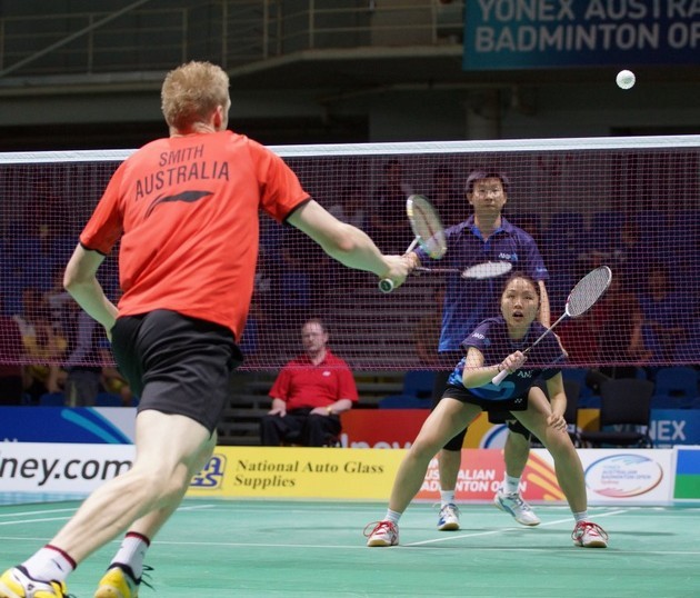 Gambar Foto Pemain Australia Berjuang di Australia Open 2012