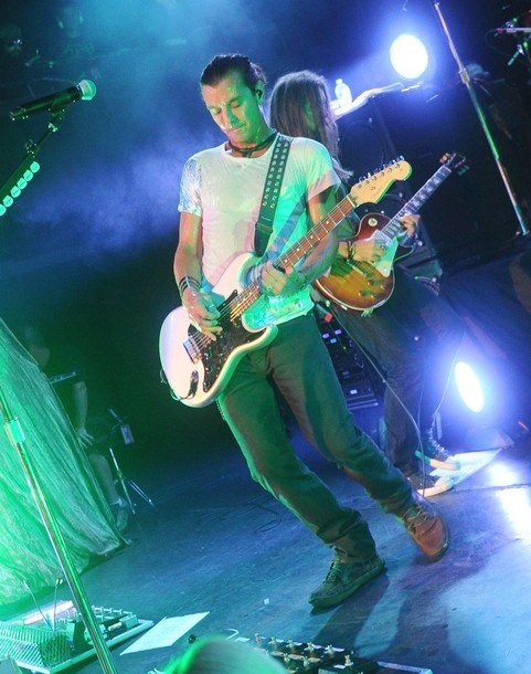 Gambar Foto Gavin Rossdale saat Performs di Bowery Ballroom