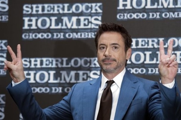 Gambar Foto Robert Downey Jr. di Premiere 'Sherlock Holmes: A Game of Shadows'