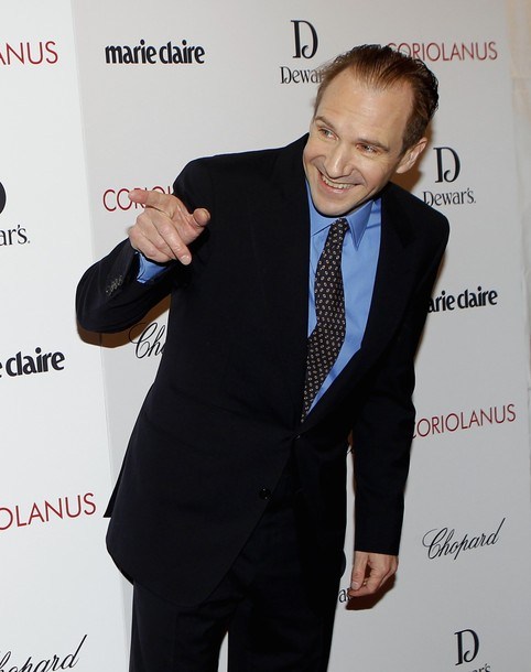 Gambar Foto Ralph Fiennes di Premiere 'Coriolanus'