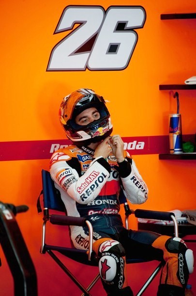 Gambar Foto Dani Pedrosa di Test Sirkuit Sepang MotoGP Malaysia