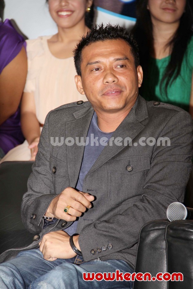 Gambar Foto Anang Hermansyah di Konferensi Pers 'Indonesian Idol'