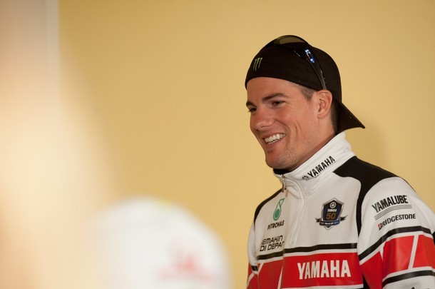 Gambar Foto Ben Spies di Press Konferesi Valencia MotoGP