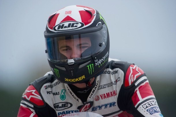 Gambar Foto Ben Spies Berjuang di Kejuaraan Valencia MotoGP