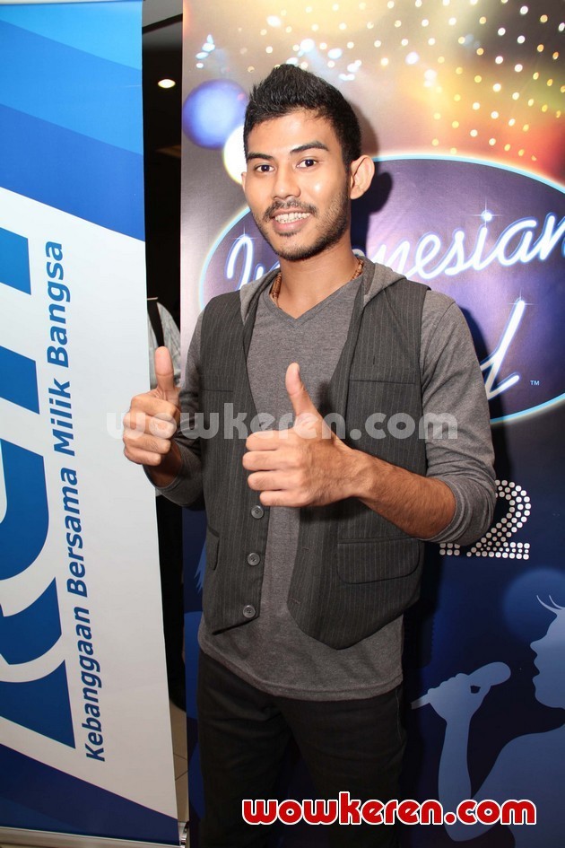 Gambar Foto Dionysius Agung di Konferensi Pers 'Indonesian Idol'