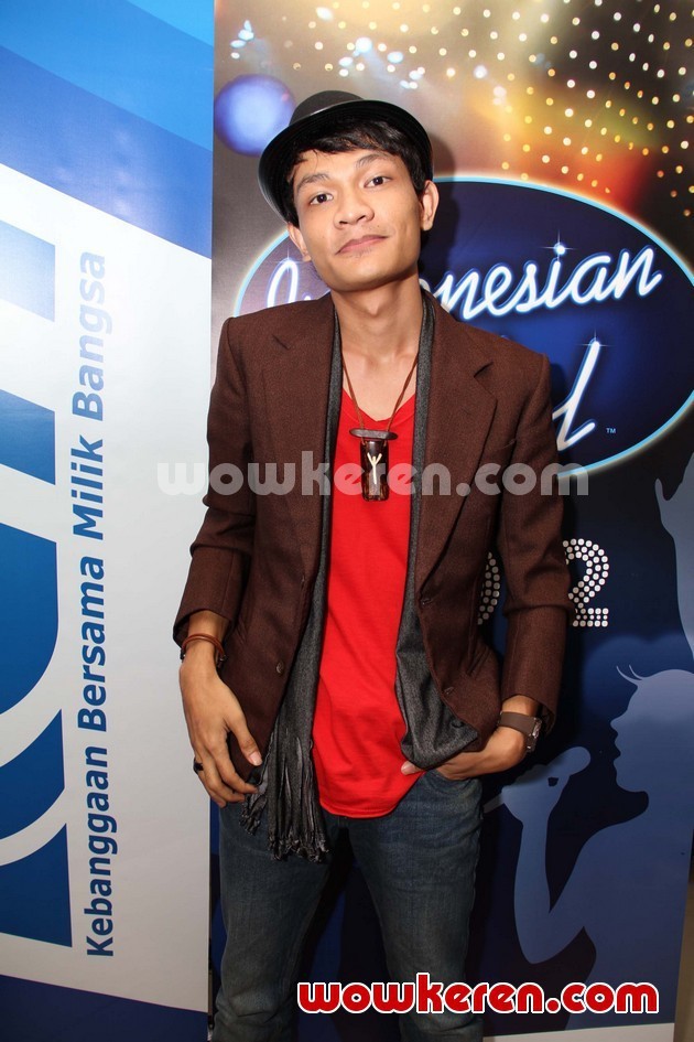Gambar Foto Febri Yoga Sapta di Konferensi Pers 'Indonesian Idol'