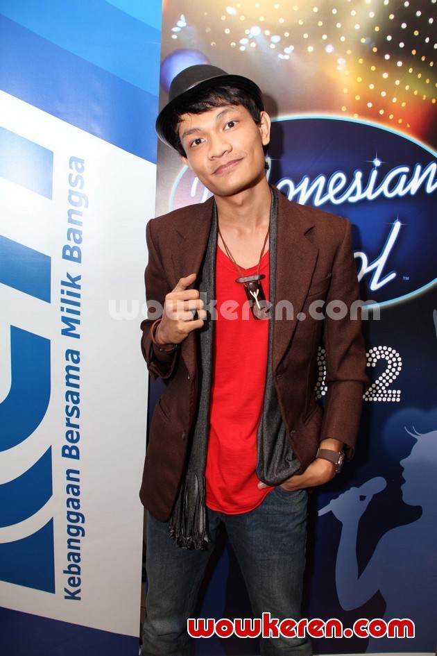 Gambar Foto Febri Yoga Sapta di Konferensi Pers 'Indonesian Idol'