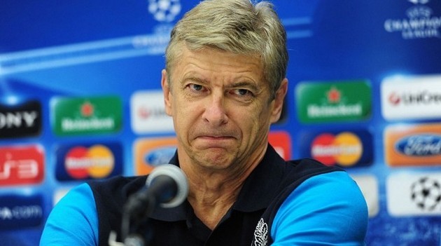 Gambar Foto Arsene Wenger Saat Konferensi Pers Liga UEFA