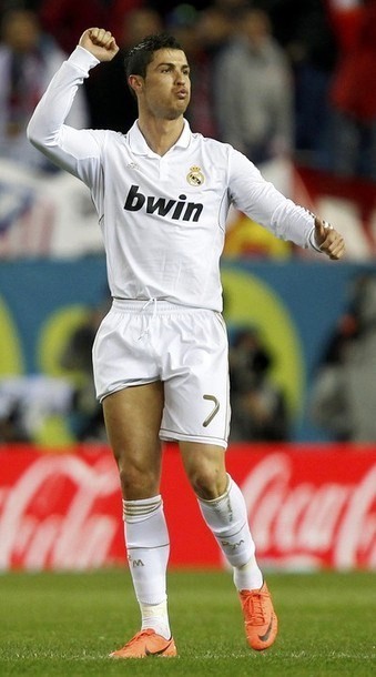 Gambar Foto Cristiano Ronaldo di Liga Spanyol Melawan Atletico