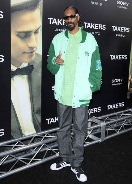 Gambar Foto Snoop Dogg di Premiere 'Takers'