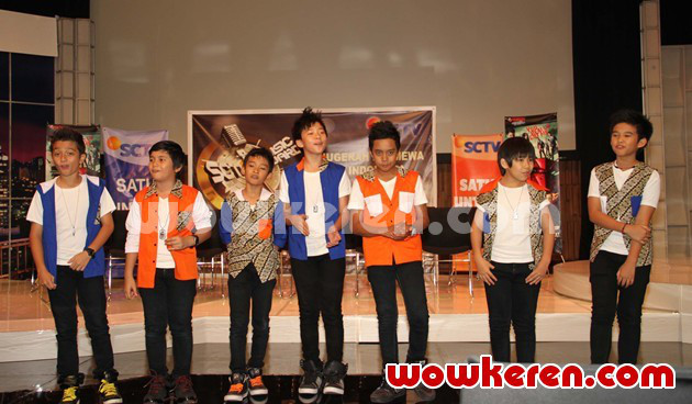 Gambar Foto Super Seven Usai Jumpa Pers SCTV Awards