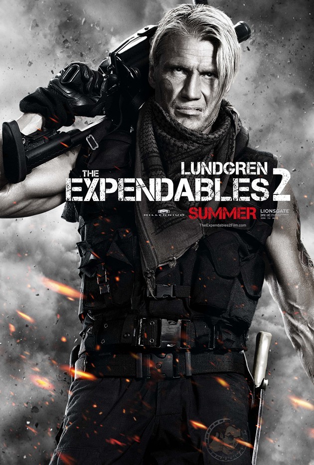 Gambar Foto Dolph Lundgren	 Berperan sebagai Gunnar Jensen di The Expendables 2