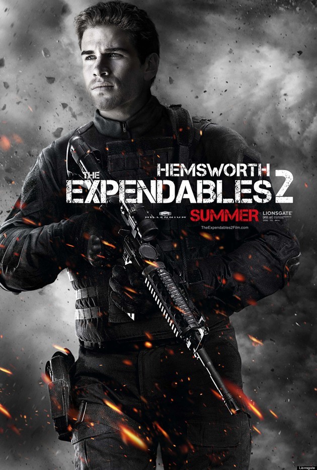 Gambar Foto Liam Hemsworth Berperan sebagai Bill Timmons di The Expendables 2