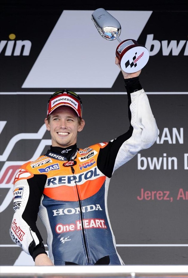 Gambar Foto Casey Stoner Putari 27 Lap di Grand Prix Spanyol