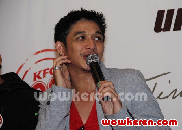 Gambar Foto Pasha Saat Jumpa Pers Peluncuran Album 'Timeless'