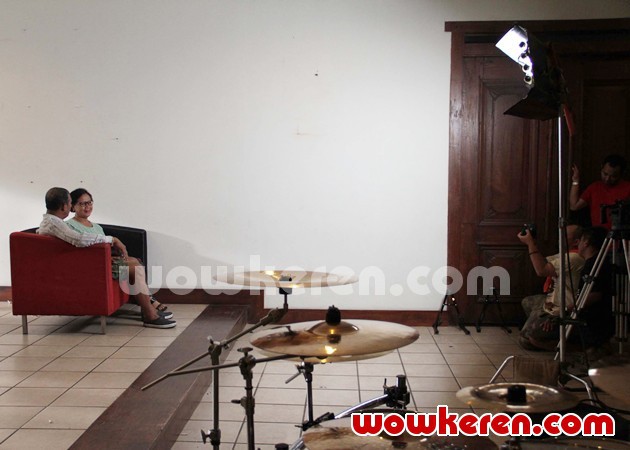 Gambar Foto Suasana Syuting Klip Video Wali