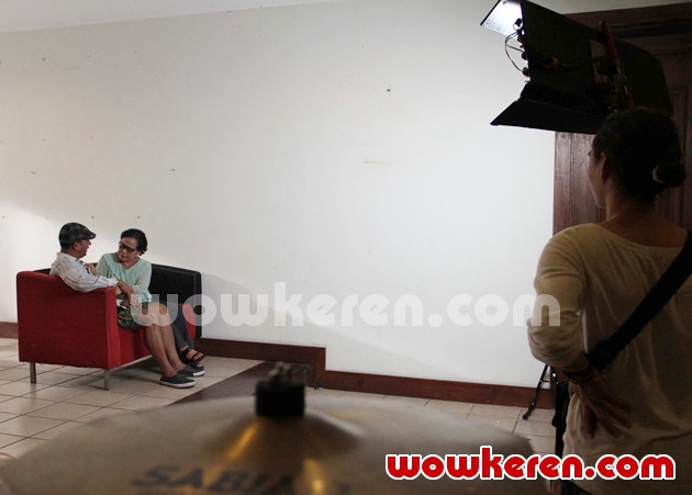 Gambar Foto Suasana Syuting Klip Video Wali