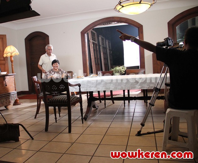 Gambar Foto Suasana Syuting Klip Video Wali
