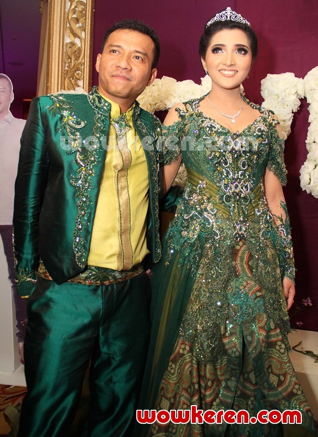 Gambar Foto Anang Hermansyah dan Ashanty Menggelar Resepsi Pernikahan