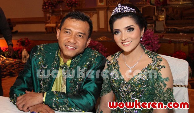 Gambar Foto Anang Hermansyah dan Ashanty Usai Resepsi Pernikahan